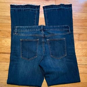 Women’s GAP Baby boot coupe mini evasee jeans 10 / 30 EUC